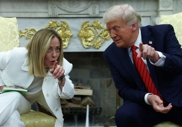 La primera ministra italiana invita a Trump a Roma: «Haremos grande a Occidente»