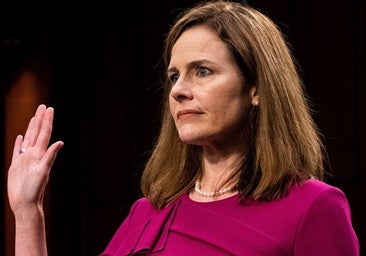 Amy Coney Barrett, la jueza que le salió rana a trump