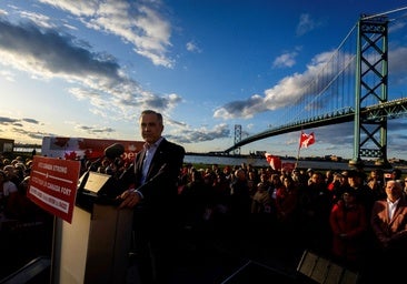 La izquierda fía su victoria en Canadá a la ola de patriotismo