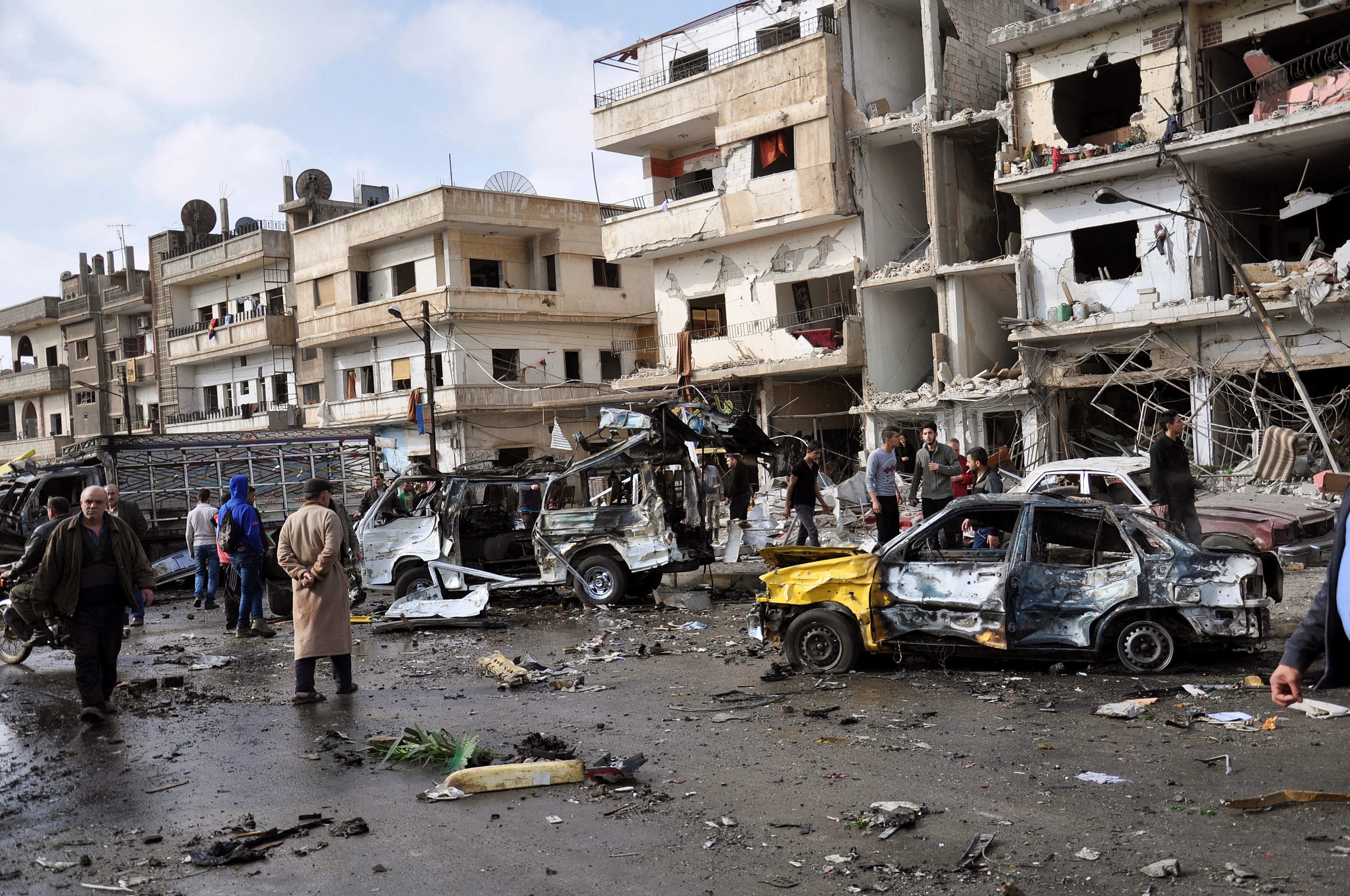 Israel anuncia haber bombardeado el distrito del Palacio Presidencial de Siria