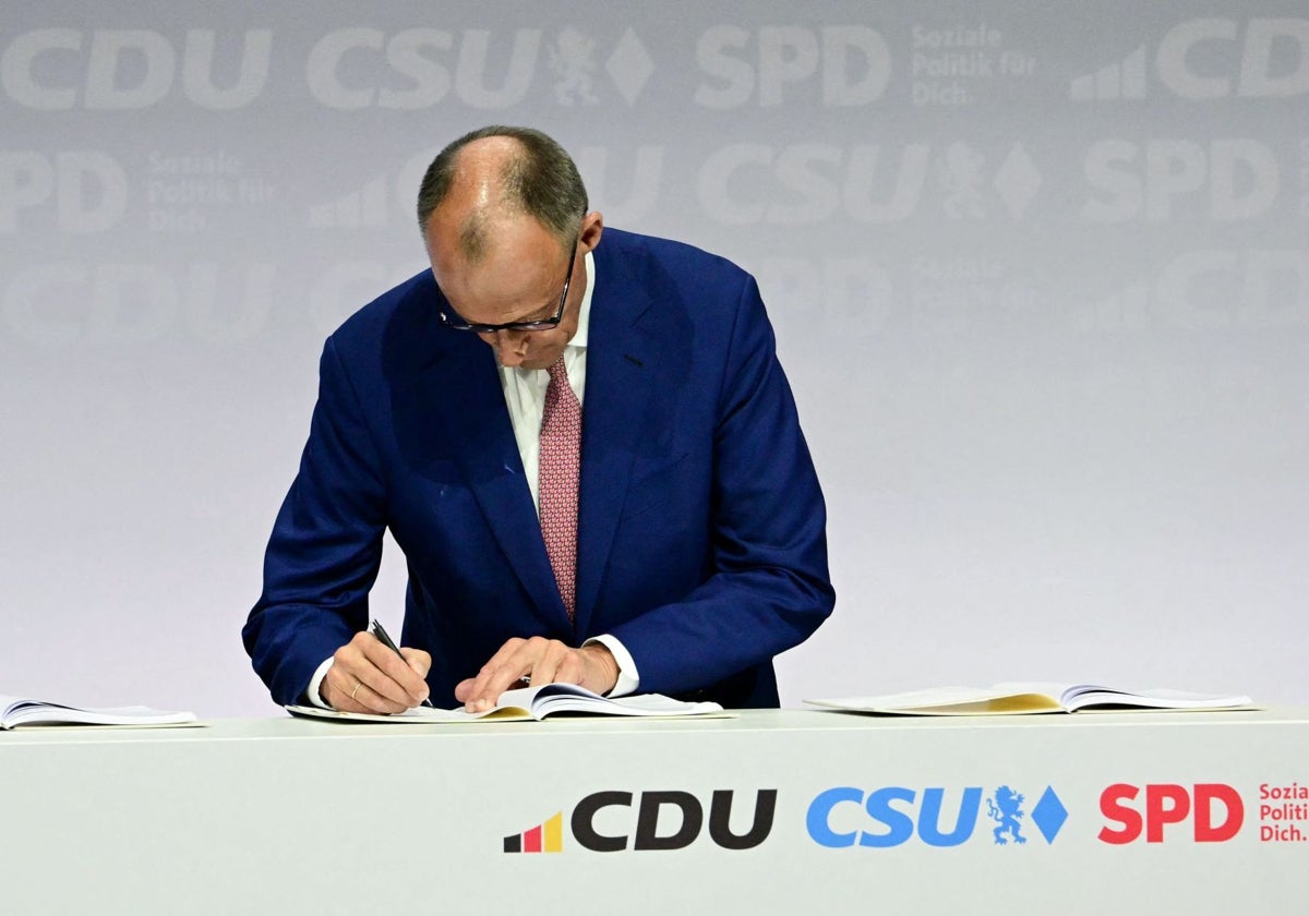 Friedrich Merz, de la Unión Cristianodemócrata (CDU), ganó las elecciones germanas el 23 de febrero