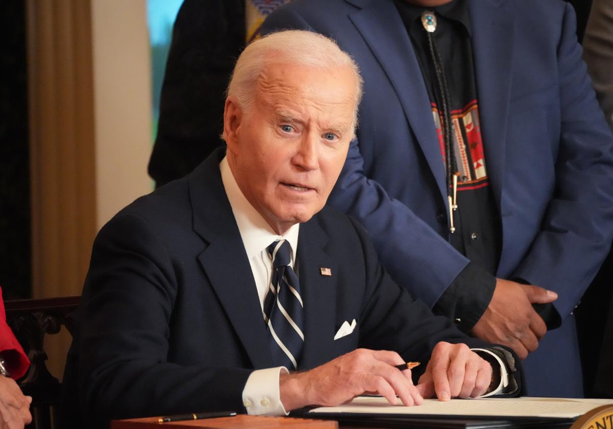 El expresidente de EE.UU. Joe Biden en una imagen de archivo.