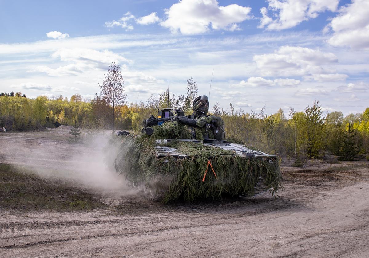 Maniobras de la Otan en la frontera de Estonia con Rusia