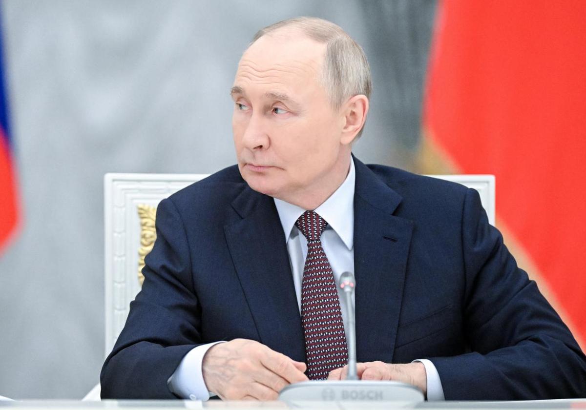 El presidente de Rusia, Vladimir Putin, en una imagen de archivo