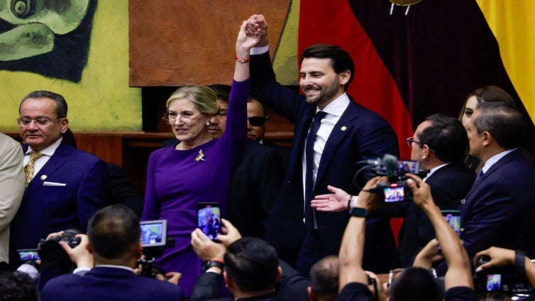 El correísmo sufre una nueva derrota mientras Noboa logra poner presidente en el Congreso