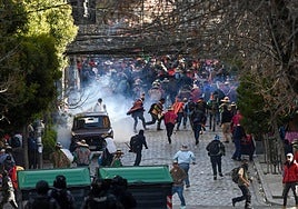 Evo Morales no acude a inscribirse como candidato tras la violenta marcha de sus seguidores en La Paz