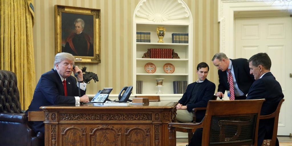 Así se habla por teléfono con donald trump