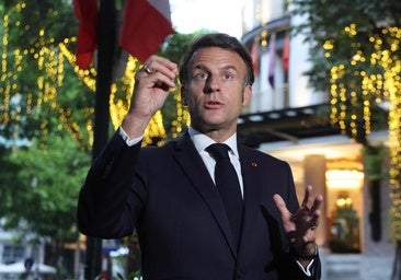 Macron espera que Trump responda con «actos» a las mentiras de Putin