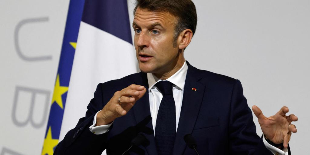 Macron insta a la ue a «endurecer» su postura sobre israel si no mejora la «insostenible» situación de gaza