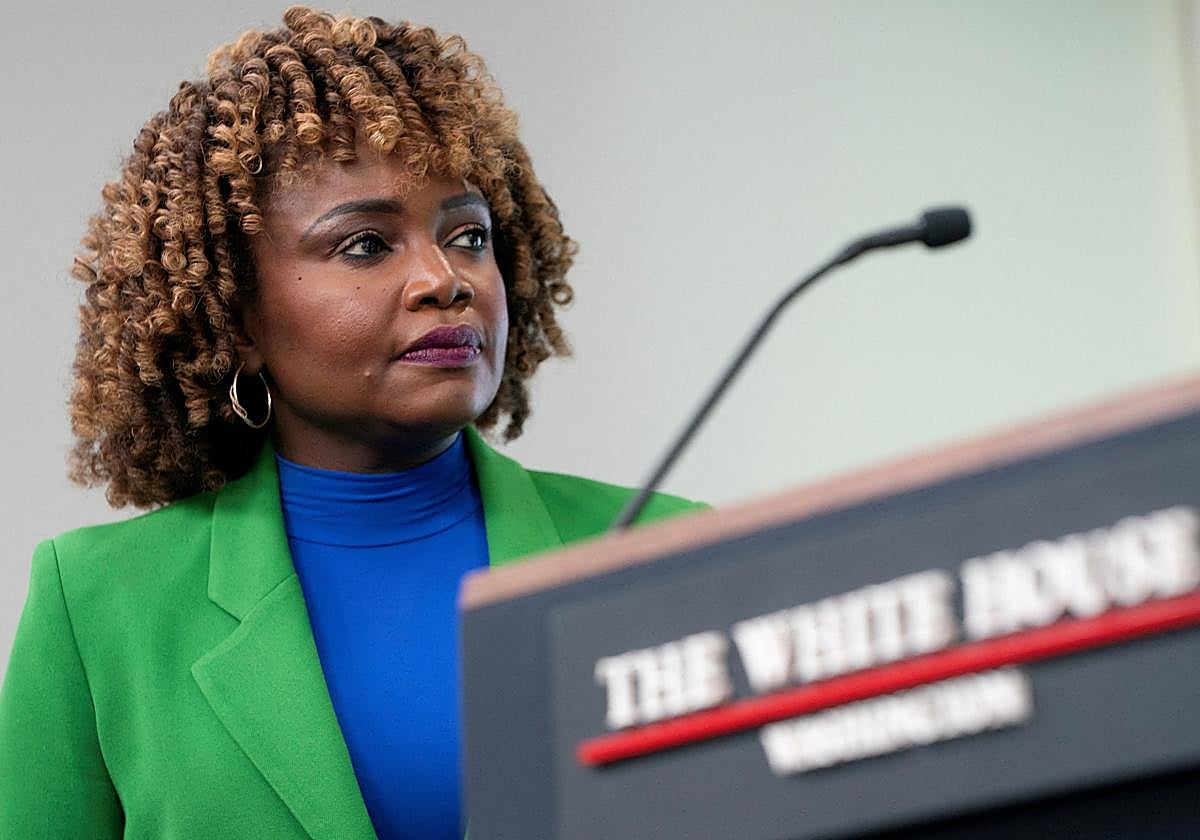 Karine Jean-Pierre en una imagen de archivo.