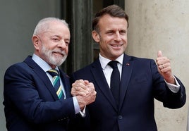 Macron recibe a Lula con mucha pompa y busca tender puentes pese a sus diferencias sobre Ucrania y Mercosur