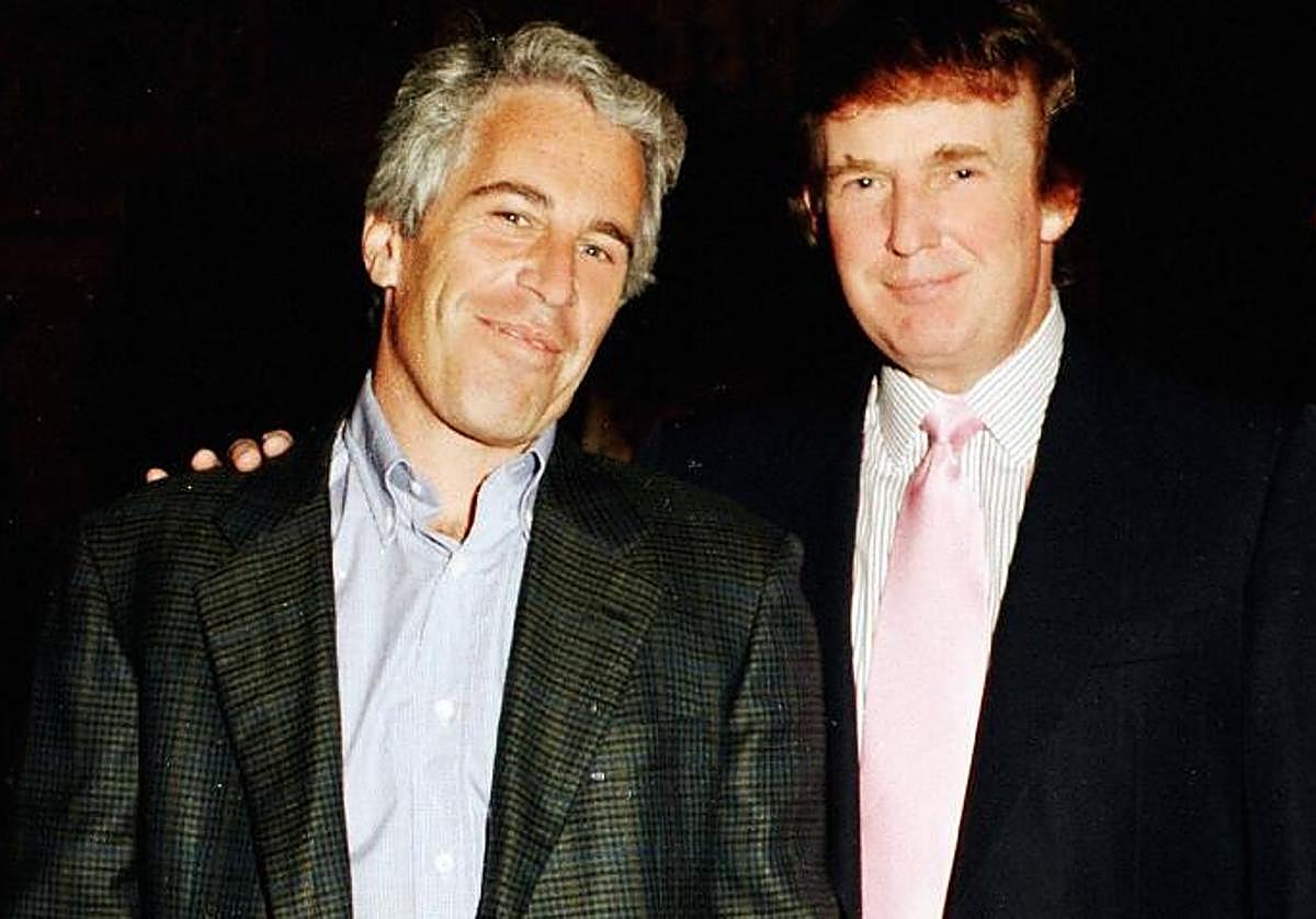 Epstein y Donald Trump