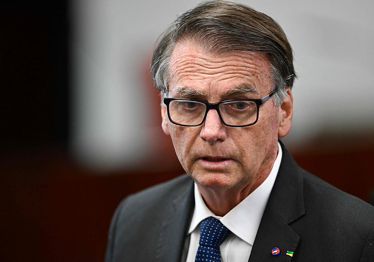 El expresidente brasileño Jair Bolsonaro