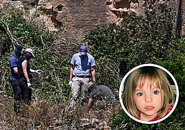 Hallan restos de huesos y ropa en la zona donde desapareció Madeleine McCann