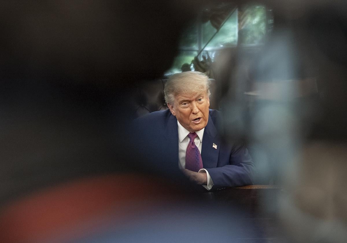 El presidente de EE.UU., Donald Trump.