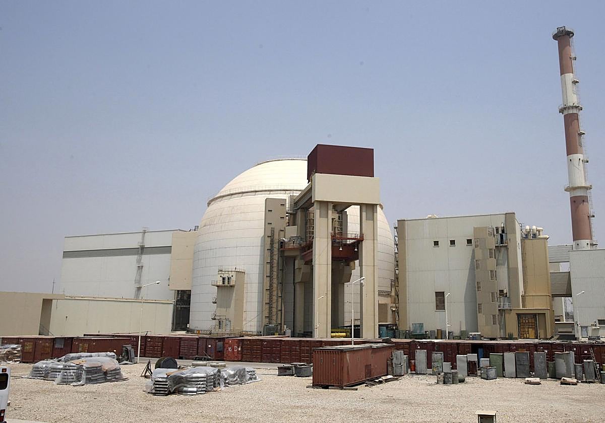 Imagen de archivo de la planta nuclear iraní de Bushehr, al sur del país.