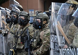 La Justicia mantiene por ahora el despliegue de la Guardia Nacional en Los Ángeles ejecutado por Trump