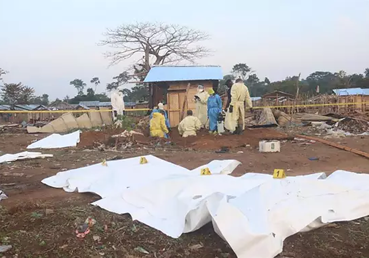 Moba, tras el ataque.