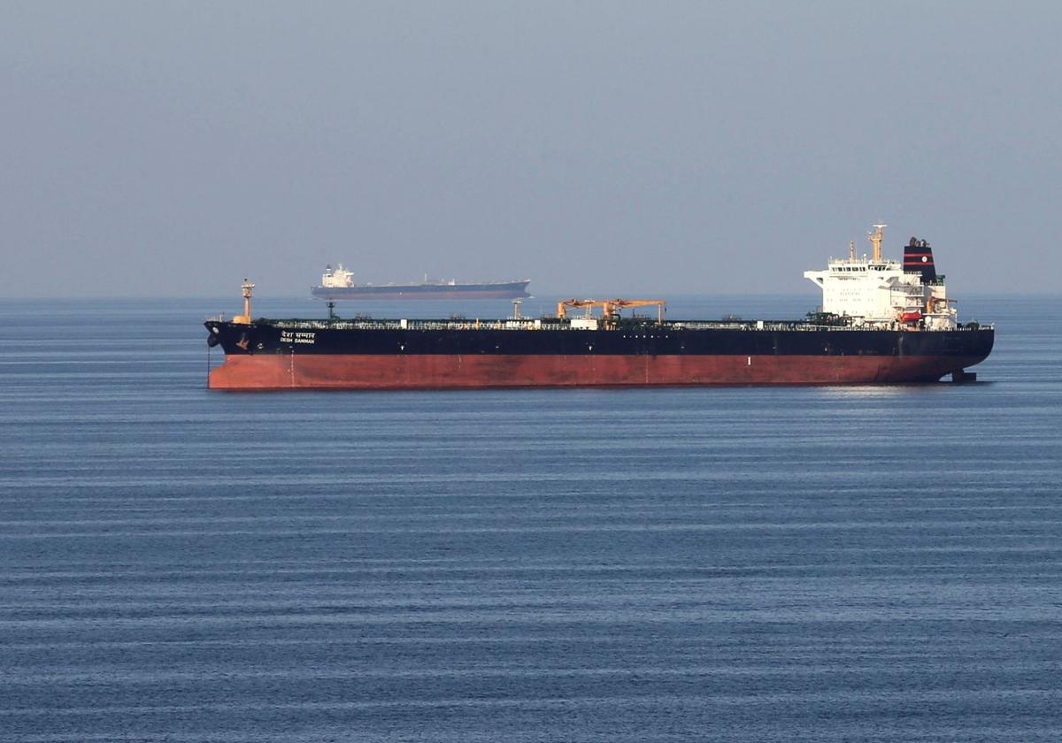 Petroleros en el estrecho de Ormuz, en una imagen reciente