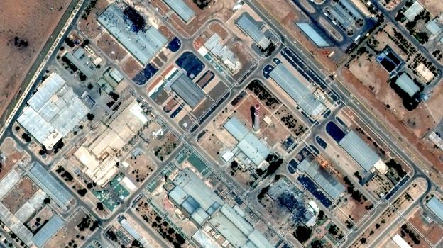 Imagen después - Otro complejo nuclear en Isfahán, atacado por Israel el 14 de junio