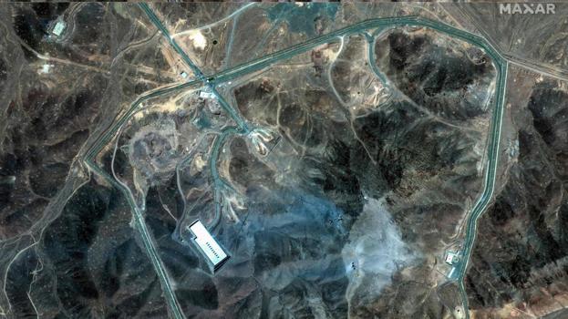 Imagen después - Tierras iraníes antes y después de los ataques de Estados Unidos