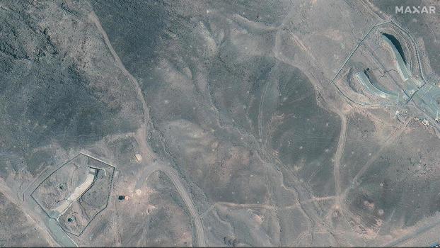 Imagen antes - Tierras iraníes antes y después de los ataques de Estados Unidos