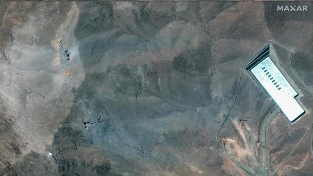 Imagen después - Tierras iraníes antes y después de los ataques de Estados Unidos