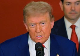 Trump anuncia el final de la guerra: «Es el momento de la paz»