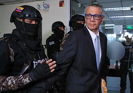 La Fiscalía de Ecuador pide 13 años de cárcel para el exvicepresidente Jorge Glas y el pago de una millonaria reparación