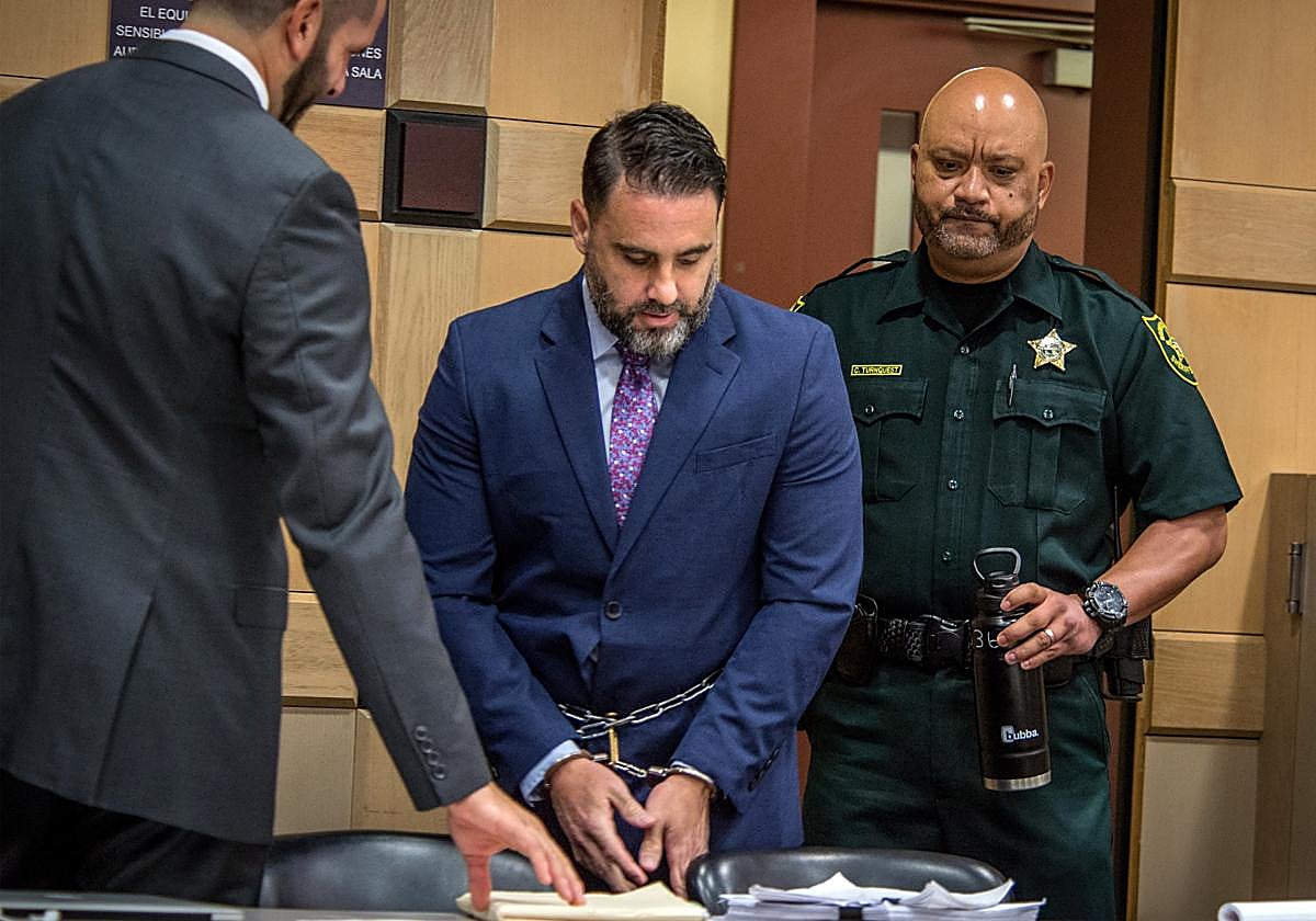 Pablo Ibar, durante el juicio en EE.UU.