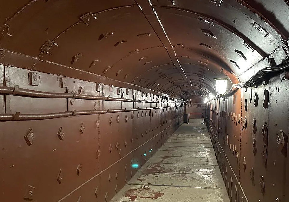 Búnker de la época soviética que se puede ver en Moscú