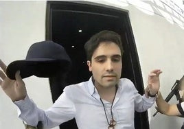 El momento de la detención del presunto narcotraficante Ovidio Guzmán , hijo del encarcelado capo de la droga Joaquín «Chapo» Guzmán EN 2019