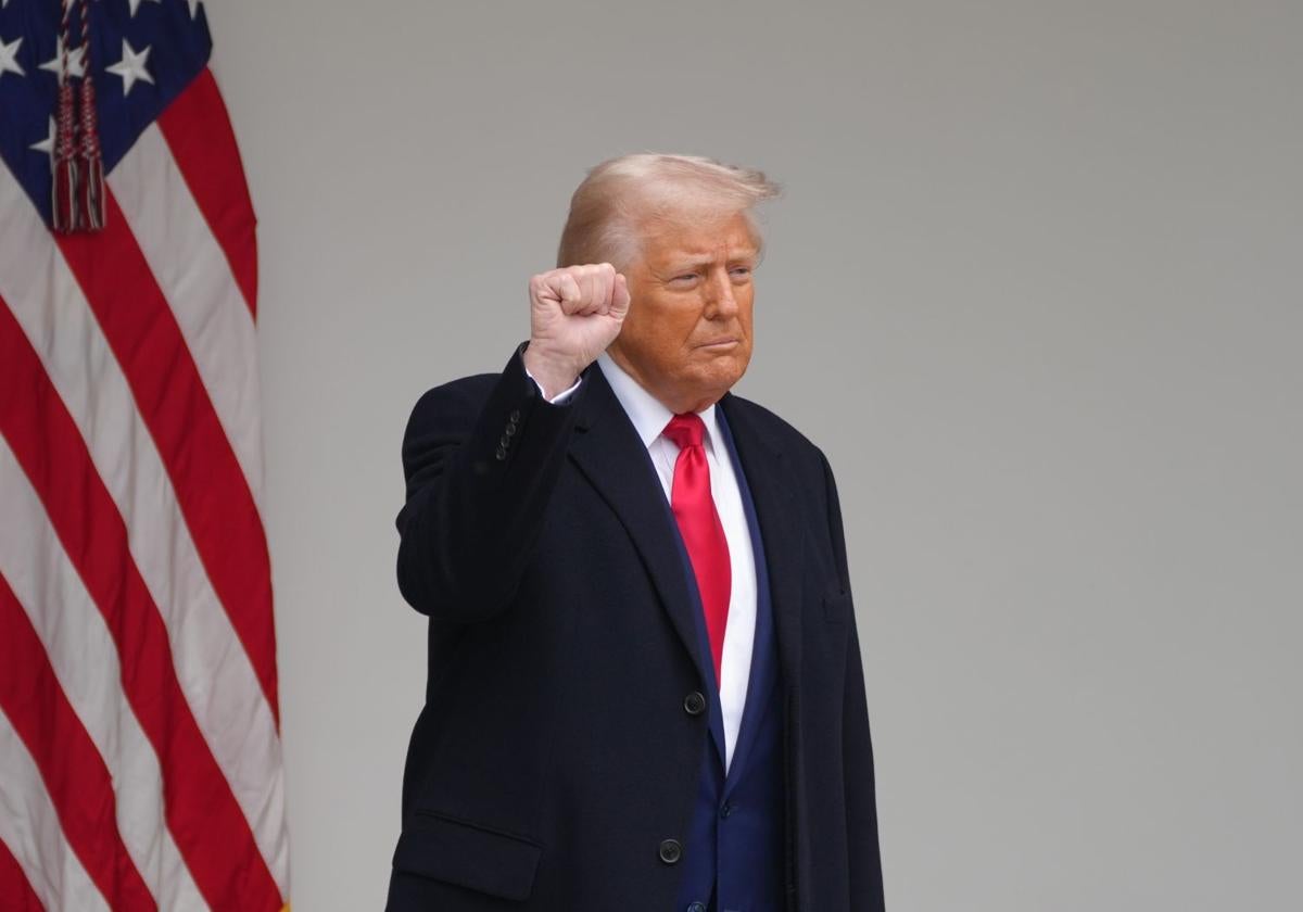 El presidente estadounidense, Donald Trump