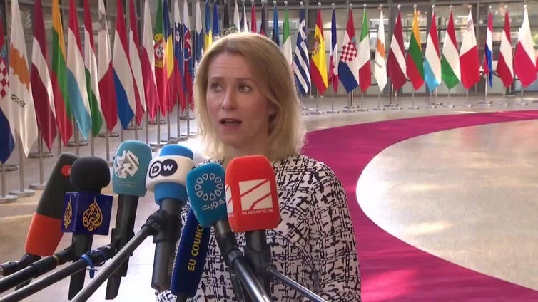Kallas dice que el acuerdo con Israel "no será suficiente" si no mejora la ayuda en Gaza