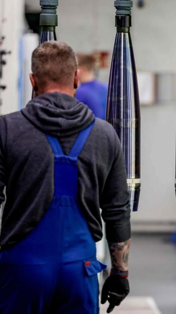 Fábrica de proyectiles de 155 mm en Alemania