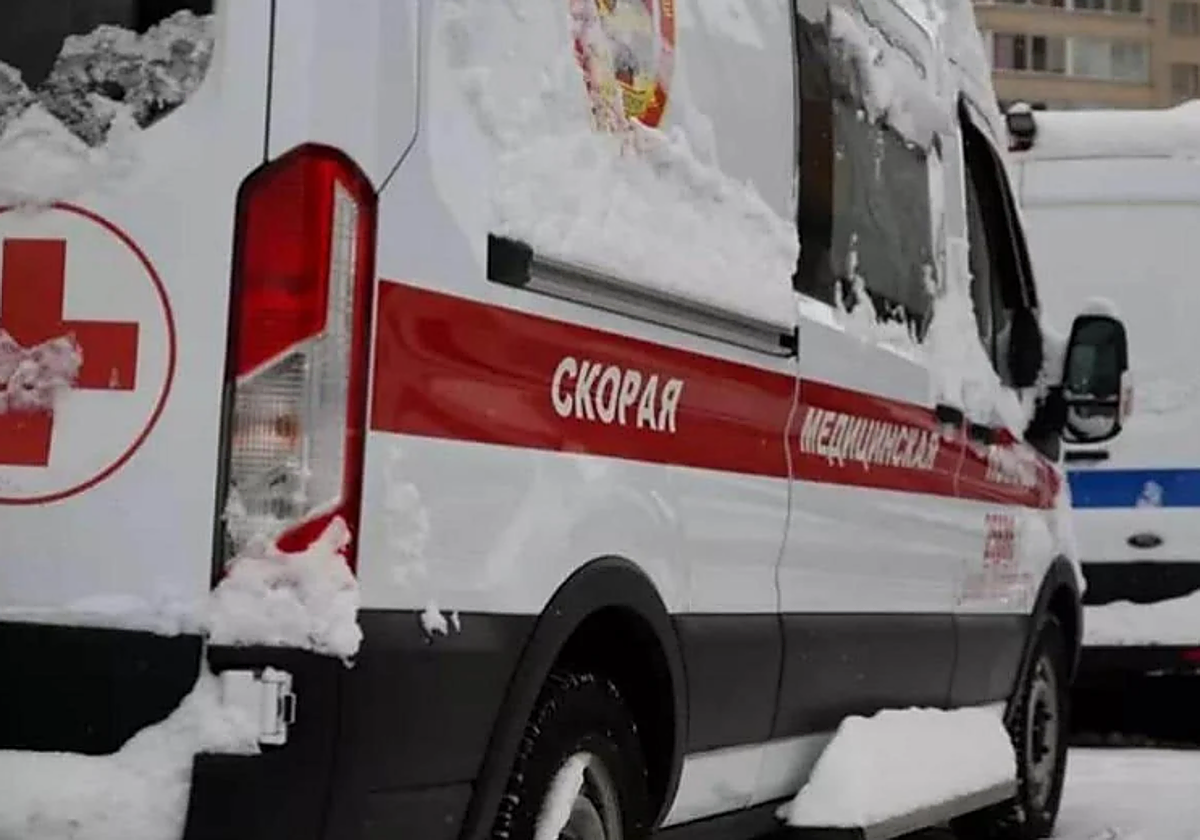 Imagen de recurso de una ambulancia de Rusia.