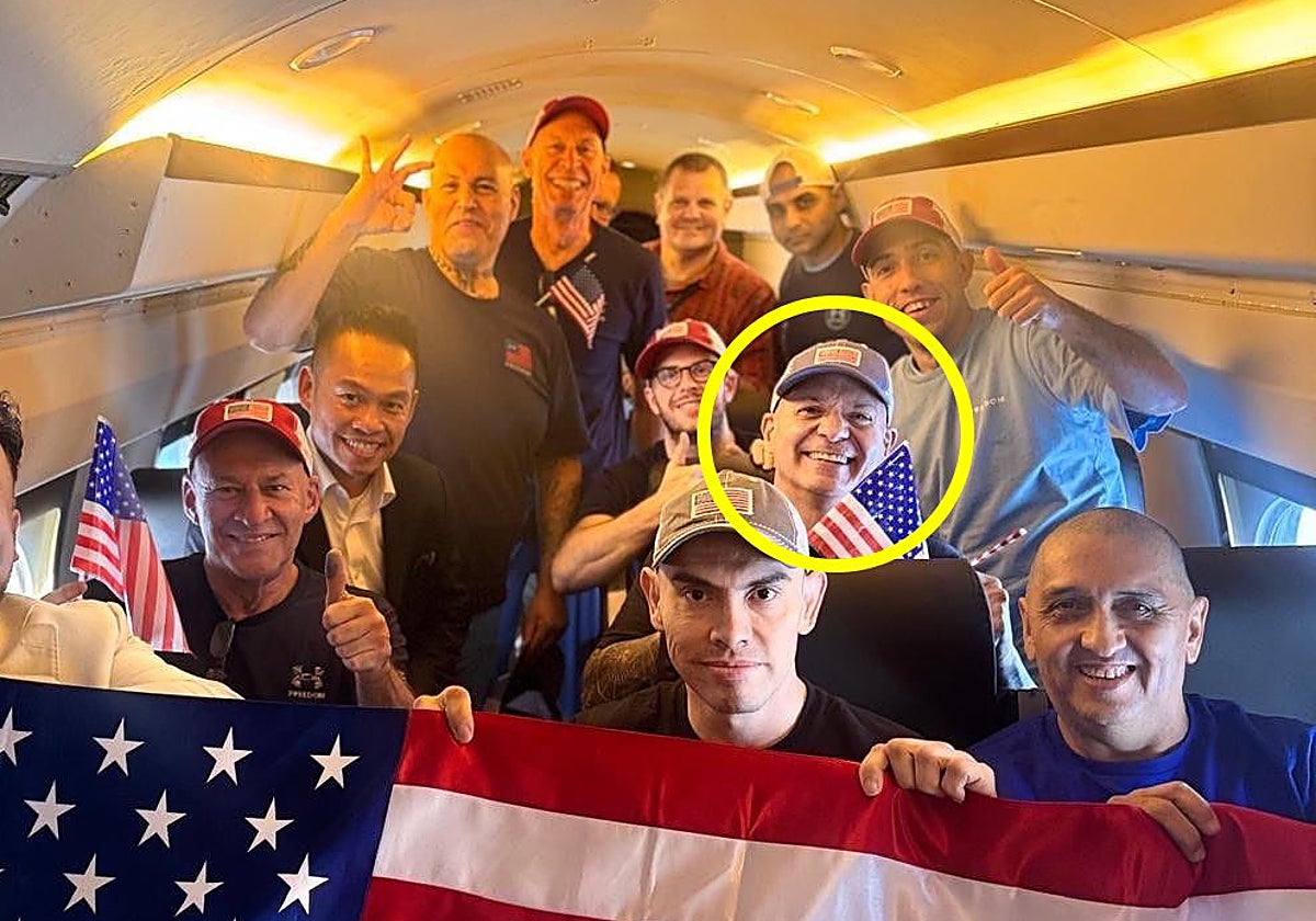 Dahud Hanid Ortiz, destacado en la imagen, había sido detenido en Venezuela y condenado a 30 años de prisión