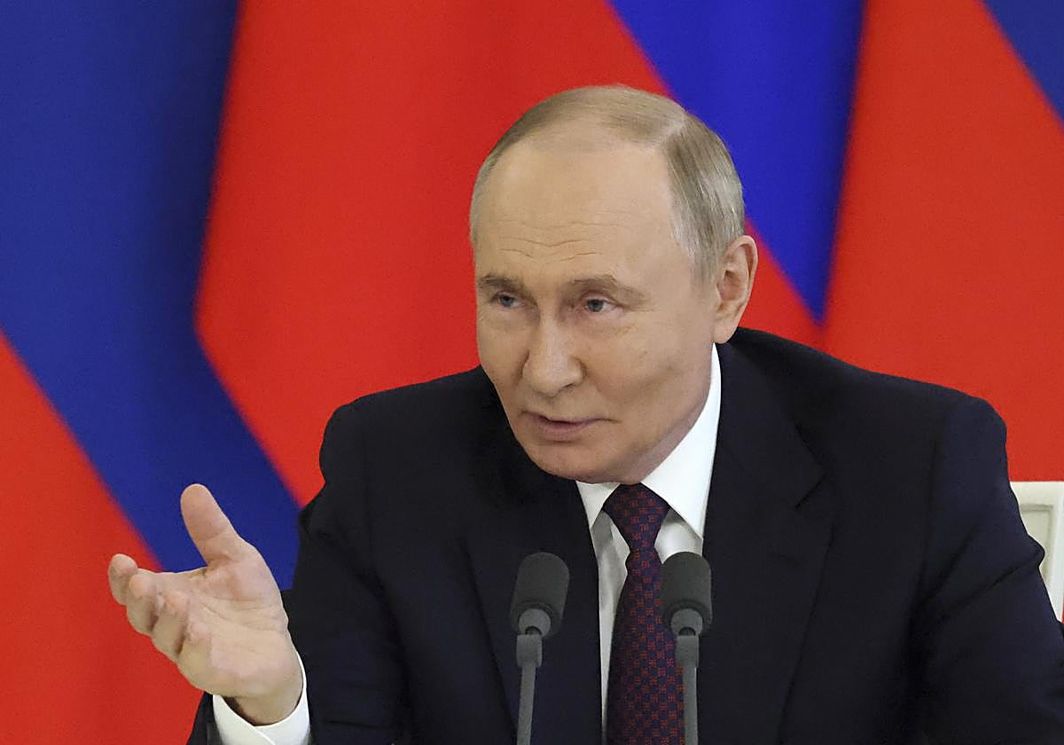 El presidente de Rusia, Vladimir Putin