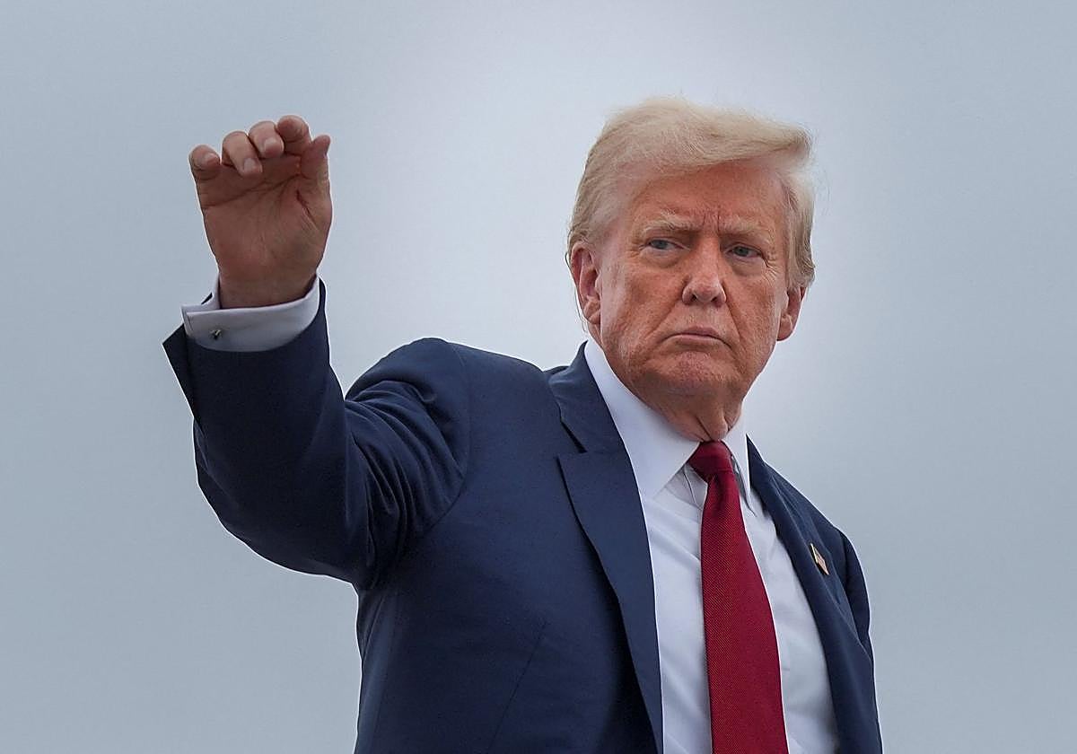 El presidente de EE.UU., Donald Trump