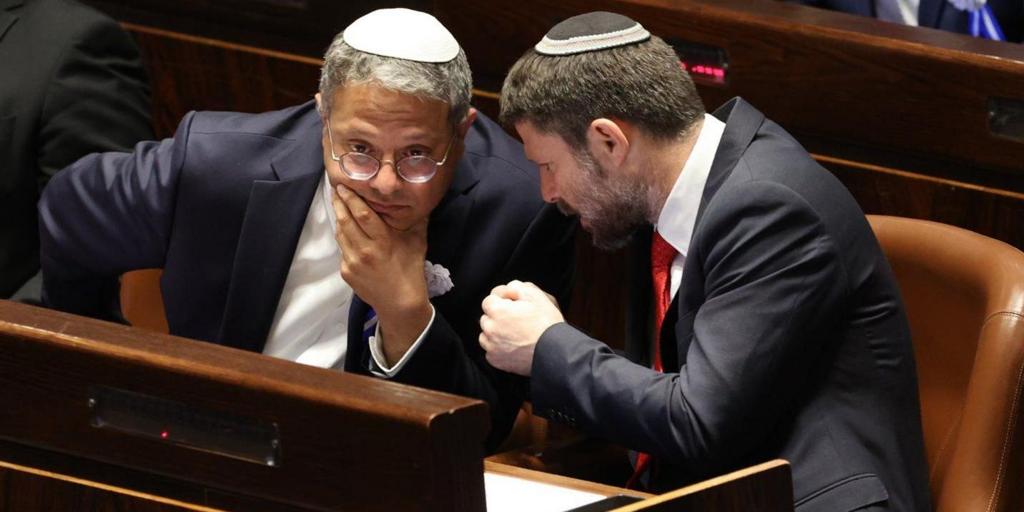 Ben Gvir y Smotrich, los dos 'halcones' de Netanyahu que sostienen su Gobierno pero dividen a Israel