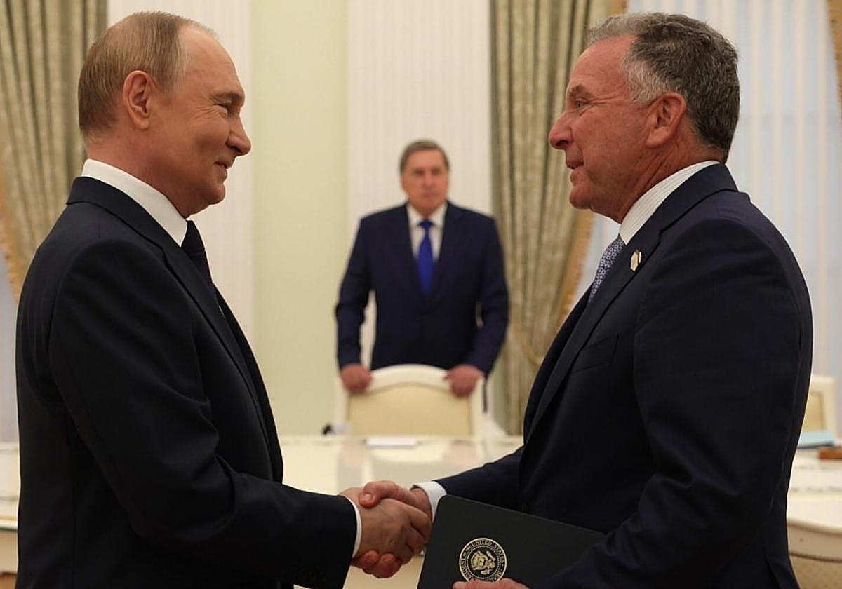 Putin recibe en el Kremlin a Steve Witkoff, emisario de Donald Trump