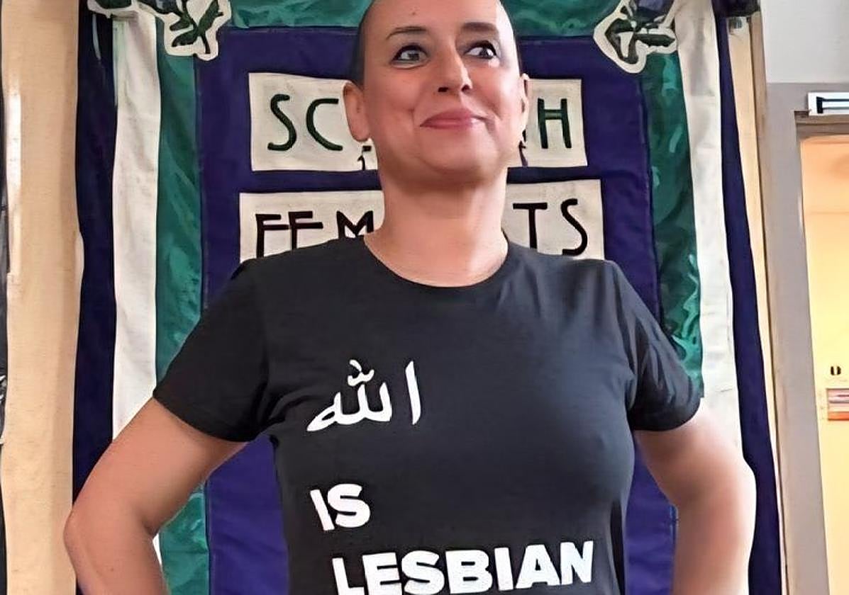 La activista marroquí Betty Lachgar.