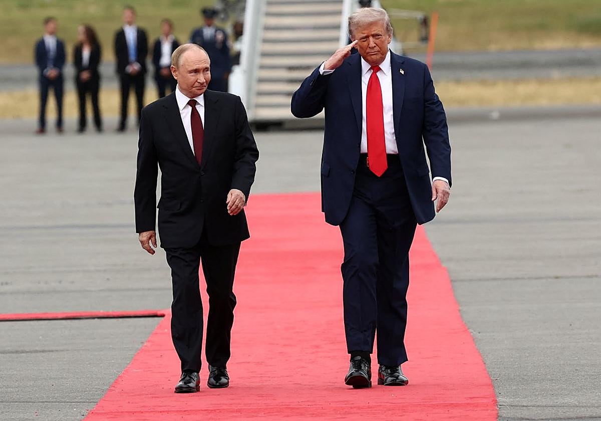 Reunión de Trump y Putin en Alaska por la guerra Rusia - Ucrania, en directo: declaraciones y última hora del posible acuerdo de paz hoy