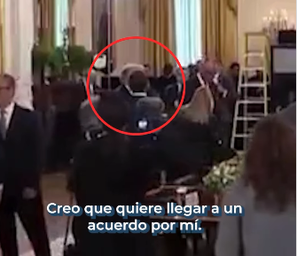 Un micrófono abierto pilla a Trump hablar a Macron sobre Putin: «Creo que quiere llegar a un acuerdo por mi»