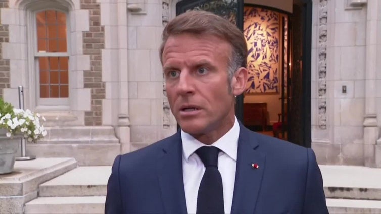 Macron asegura tener "grandes dudas" sobre la "voluntad de paz" de Putin