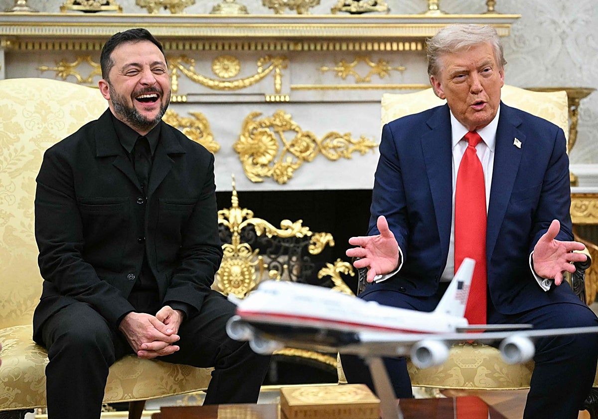 Reunión en la Casa Blanca entre Trump y Zelenski el 18 de agosto