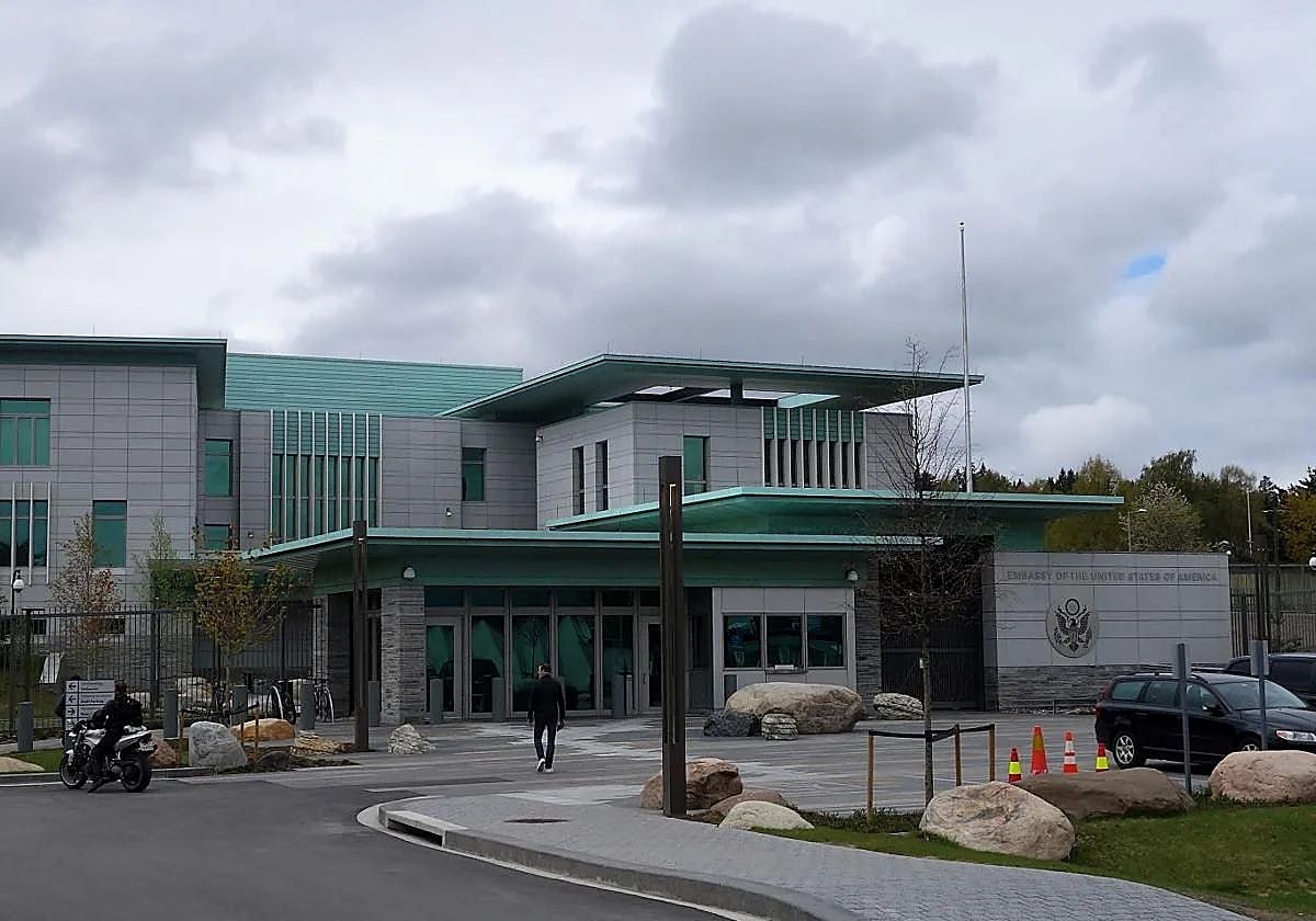La embajada estadounidense en Oslo