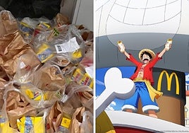 McDonald's cancela en Japón su promoción de 'One Piece' tras el desperdicio de comida producida por su anterior campaña con 'Pokémon'