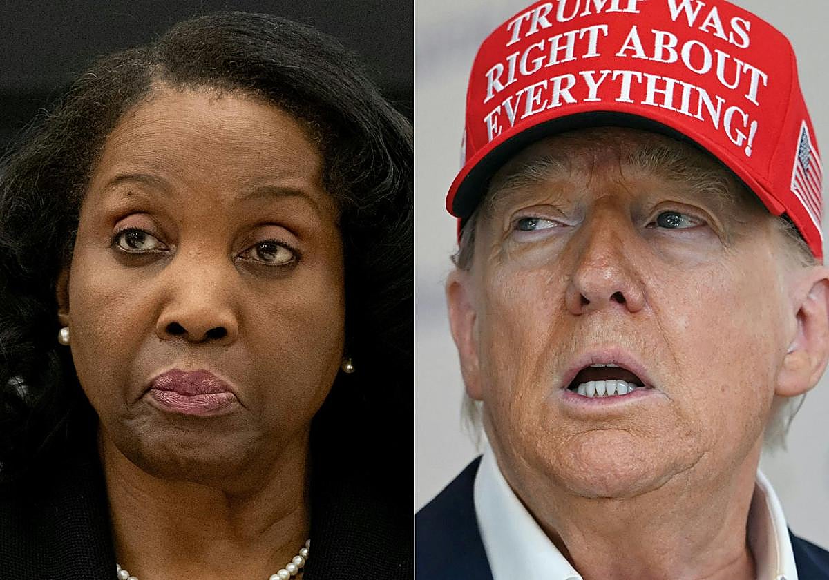 Lisa Cook, en Washington, DC, y el presidente de Estados Unidos, Donald Trump