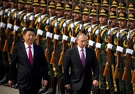 Xi Jinping ultima su desfile militar contra Occidente acompañado de Putin y Kim Jong-un